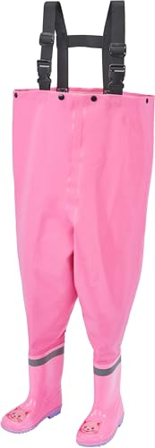 Balzer Kinder PVC Matschhose Wathose 30-31 pink
