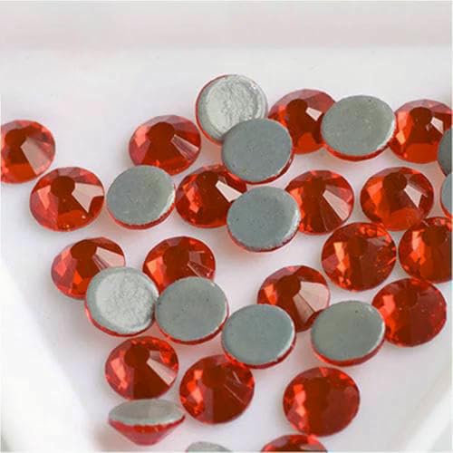2058HF Strass Cristales Hotfix DIY Flatback Artes y Manualidades Piedras de Vidrio Hot Fix Rhinestones en Ropa-Jacinto-SS6 1440 Piezas