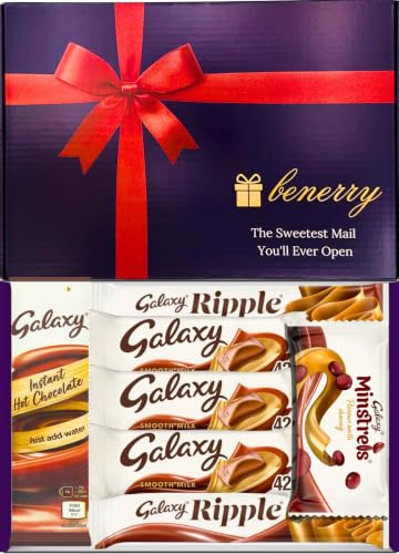 Luxury Chocolate Letterbox Gift – 7 Assorted Chocolates – Gift for Birthdays, Father’s Day, Mother’s Day, Christmas, Thank You, Him, Her, Kids