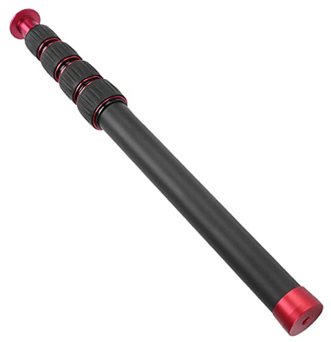 Asta di estensione monopode della telecamera Zenithaur, supporto per treppiede in lega di alluminio da 33,5-108 cm per estensione di lunghezza