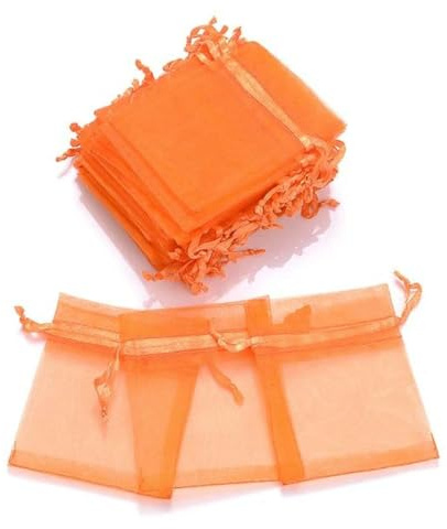 Geschenktüten, Partygeschenktüten, Organzabeutel, kleine Kordelzugbeutel, 100 Stück Schmuckverpackungsbeutel 9 x 12 cm Organzabeutel Aufbewahrung Make-up Hochzeit Kordelzugbeutel