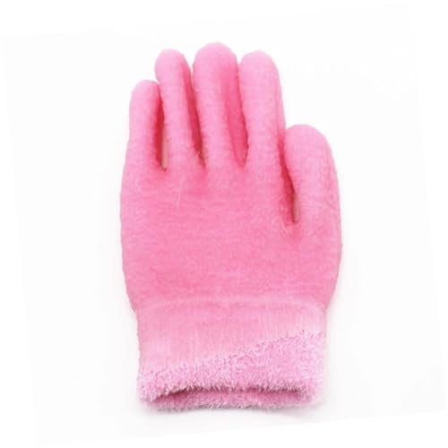 Alipis Feuchtigkeitsspendende Gelhandschuhe für Damen Pflegende Spa handmaske mit Kühlendem Gel innenfutter Wiederverwendbar Hautaufhellend und Hautglättend bei Trockener Rauer