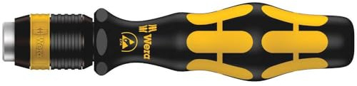 Wera 813 R Bits-Handhalter ESD, unmagnetisch, 1/4 Zoll x 90 mm