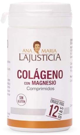 Ana Maria Lajusticia - Colágeno hidrolizado con magnesio – 75 comprimidos articulaciones fuertes y piel tersa. Regenerador de tejidos tipo 1 y tipo 2