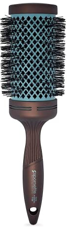 Spornette Ion Fusion 3 inch Round Brush With Thermal Ceramic Barrel And Ion-charged Anti Static Nylon Bristles For Blow Drying, Blow-outs, Curling, Styling, And Smoothing All Types Of Hair Textures