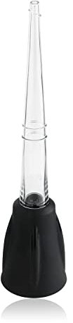 Mastrad-Pompetta per ungere la Carne in Piedi con Tubo in Vetro, Colore: Carbone