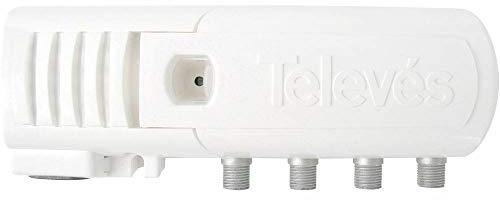 Televes Televãs Cable de TV Mástil Amplificador de 20 Db, 47 694 MHz, To Reduce The Risk of (9739015489)
