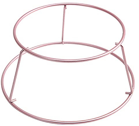 Cake Cooling Rack Reliable Anti-Rust Metal Practical Food-Grade Pastry Cooling Rack for Home - Rose Gold