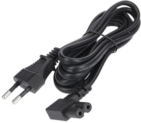 easyPART Kompatibel/Ersatz für Ecovacs 10002780 Stromkabel EU-Version Power Cord And Plug für Staubsauger Roboter Saugroboter Saugwischroboter DEEBOT OZMO 920/950 / 960