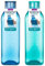 Sistema Square Water Bottle 1L | Borraccia senza BPA | Coperchio a tenuta stagna | Lati con facile presa | Ocean Blue e Minty Teal | 2 pezzi