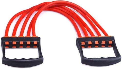 Chest Expander for Chest Arm Legs Shoulder Back Muscles Training,5 Removable Ropes, Fitness Training Expander Set for Pilates Push Ups Full Body Home Gym Workout Band