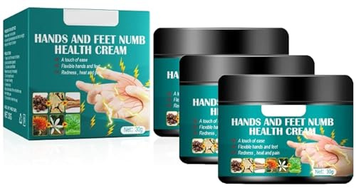 EXQST Crema Mani e Piedi, Mani e Piedi Flessibili antigonfiore, Crema antidolore per neuropatia dei Piedi, Lozione Piedi per Pelle Molto secca, Crema antidolore ai nervi