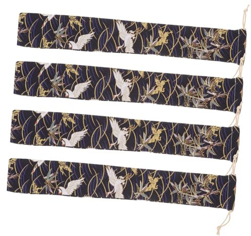 Toyvian 4stücke Sopranblockflötentasche Für Aufbewahrung Tragetasche Für Sopranblockflöten Weich Gefüttert Mit Kordelzugverschluss Langlebig Und Wiederverwendbar Kompakte Für Musikinstrume