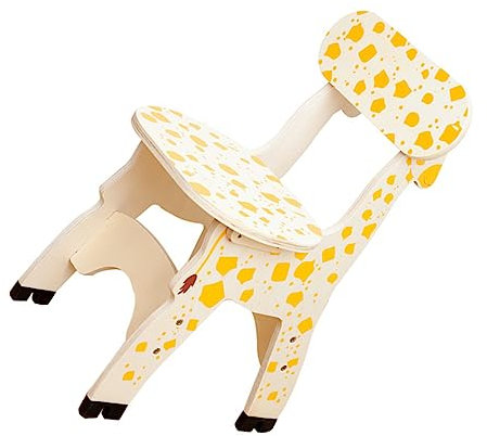 Giraffenstuhl mit Rückenlehne für Kinder, Frühe Bildung Einschulung Feier