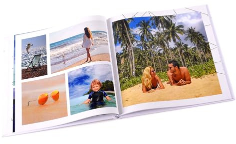 Livre photo personnalisable avec options uniques mise en page et couverture au choix album photo personnalisé pour garder vos souvenirs vivants (Format: 20x20, Carré/Pages: 28)