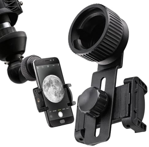 Starboosa Phone Mount for Telescope & Optics – Adjustable Adapter for Outdoor Viewing – Fits Most Phones and Eyepieces | Universal phone adapter; stable alignment; wide compatibility