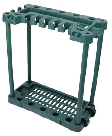 GHHZML Porta Attrezzi da Giardino Organizzatore for Attrezzi da Giardino, rastrelli, Pale, portautensili di Grandi Dimensioni, Ganci for Attrezzi da Giardino
