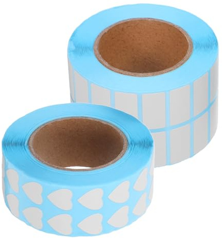 Gatuida 2rollos Etiquetas Adhesivas Para Contenedores Etiquetas Para Frascos De Especias Nombre y Número Para Proyectos De Oficina y Bricolaje