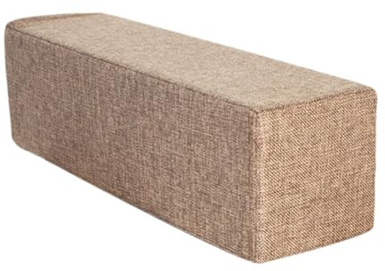 FytStycale Repose-Accoudoir de Canapé Ergonomique, Coussin de Lecture en Mousse Haute Densité, Oreiller de Bras Doux et Pratique pour Sofa, Fauteuil de Maison ou Canapé, Brun