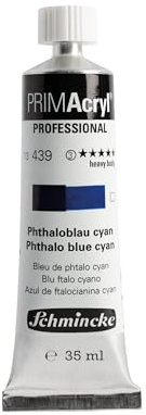 Schmincke PRIMAcryl Professional Phthaloblau cyan 35 ml Tube, 13 439 009
