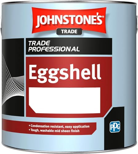 0.5LTR - JOHNSTONES Trade Eggshell Brilliant White