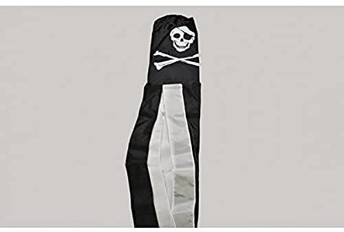 AZ FLAG Vindstrut Pirat Dödskalle och Ben 150 cm Nylon