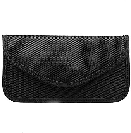DUBENS Secure Bag Privacy Case für Smartphones Handytasche gegen Handy Ortung, Strahlenschutz Tasche für Keyless Schlüssel Entry Open Go Diebstahl Schutz kein Signal Abfangen