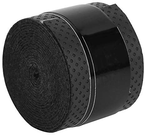 Keenso 60Pcs PU Anti-Rutsch-Schweißbänder Badminton-Schweißband Tennisschläger Griffband Schweißabsorber Sportausrüstung für Angelruten Badminton-Tennisschläger