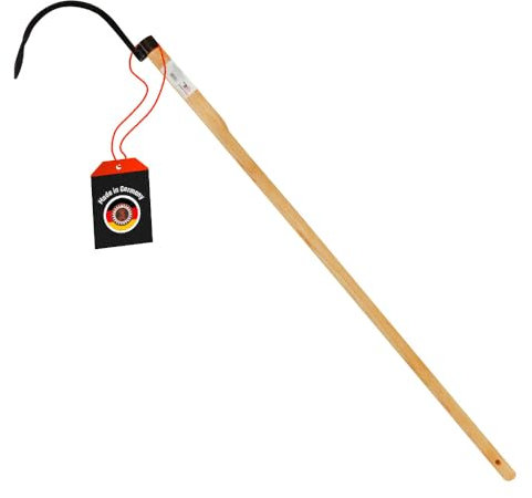 SHW-FIRE | Bio-Kultivator 135 cm mit geschmiedetem Sauzahn, robuster Spezialstahl, ergonomischer Eschenholzstiel, ideal für Hochbeete und eng bepflanzte Gärten | Made in Germany