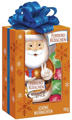 Ferrero Küsschen weihnachtliche Schokoladen-Pralinen als Geschenk 116g