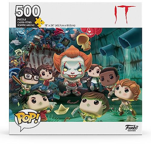 Funko POP! Puzzle - IT - Stephen King - Halloween - Funko - Jigsaw - 500 pieces - 45.7cm x 61cm - English/French/Spanish language