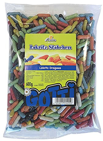 Rexim Lakritz Stäbchen 600g