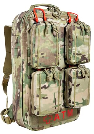Tasmanian Tiger TT Medic Mascal Pack Notfall-Rucksack Erstversorgung Erste Hilfe Einsatz-Rucksack inklusive Ifak-Pouches