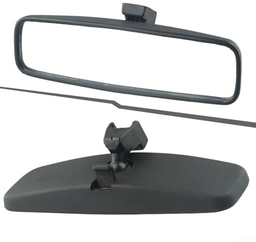 Car Interior Rearview Mirror, Interior Rearview Mirror For Nissan Micra K12 Note E11 2003-2013, Rear View Mirror for Driving Test