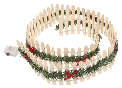 Gogogmee Miniatur Gartenzaun Für Feengarten Dekorative Weiße Zaunaccessoires Für Und Robust Und Wetterbeständig Für Kreative Gartenprojekte