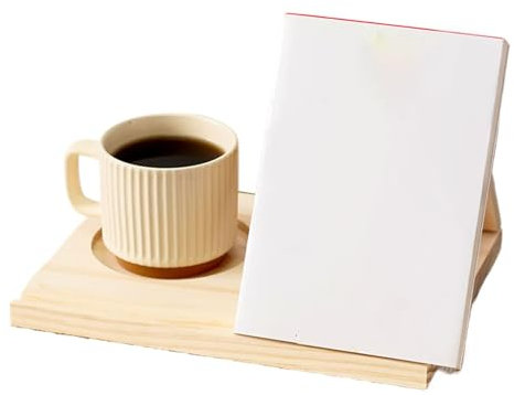 Schwarzer Buchständer, Notenhalter, Buchständer, Rezeptständer, Küche, verstellbar, offen, Buchhalter zum Lesen im Bett, multifunktionaler Book-Stand