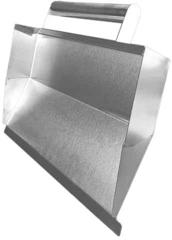 UKCOCO Herramienta de Albañilería de Acero Inoxidable Llana para Acabado y Enlucido de Paredes Espátula para Revestimiento y Reparación Interior y Exterior Precisión Profesional para