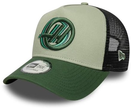 New Era A-Frame Snapback Trucker Cap - F1 HAAS grün