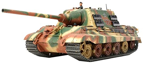 TAMIYA 300032569 - WWII Schwerer Deutscher Panzer Jagdtiger, frühe Produktion. 1:48, Mittel, Gelb