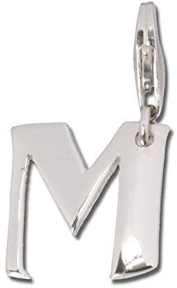 SilberDream 925er Charm Buchstabe M Echt Silber Armband Anhänger D1FC70M Silber Charmsschmuck von SilberDream für die Frau