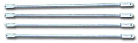 Garden swing replacement Metal Poles to hang seat to frame (80cm x 4)