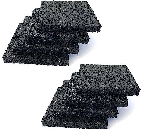 8 almohadillas de goma antivibración, amortiguador de vibraciones, lavadora, secadora, amortiguador de vibraciones, goma