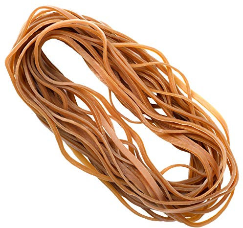 JANYUN 30 Pcs Large Rubber Bands (20cm/ 8inch), Big Heavy Duty Elastic Bands for Office, School, Trash Cans