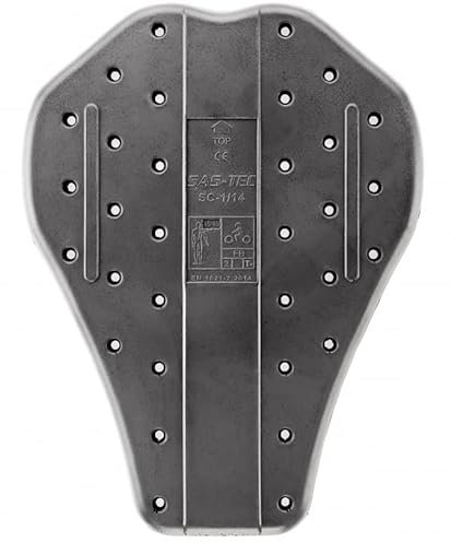 SAS-TEC Rückenprotektor für Motorradjacke und Anzug Wirbelsäulenpanzerung Rückenpolster SC-1/14 (SC-1/14)