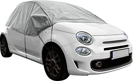 Z4L Autoabdeckung Halbgarage für Winter Sommer Herbst Scheibenabdeckung SM geeignet für Renault Twingo Bj. ab 2007