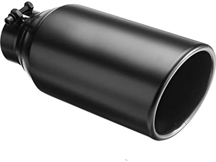 Endstuck Auspuff Universal Auto Auspuff Endrohr 3 Einlass 5 Auslass Endrohr Endrohr Edelstahl Gerollt Endrohrblende
