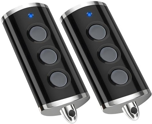 pepape Garage Door Opener Transmitter for Hormann HSE2-868-BS, HSE4-868-BS, HS5-868-BS for Hörmann Garador GaraMatic 9/10/20, ProMatic 2/3/4, SupraMatic E2/E3/E4 Operator, 2 Pack