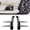 GUOYOU 2 Piezas Aleron Universal para Coche, Parachoques Delantero Spoiler Labio, Spoiler de Parachoques Delantero, Coche Alerón Delantero, para Reducir la Resistencia del Coche, Proteggere L'auto