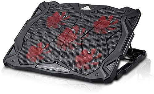 11-17 Inch Laptop Cooler Cooling Pad - Slim Portable USB Powered (5Fans)