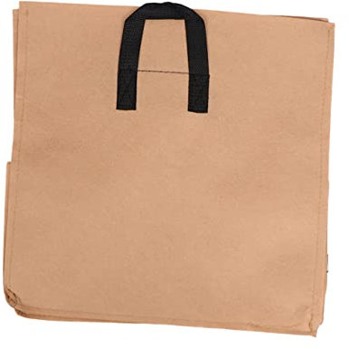 BESPORTBLE Quadratische Pflanztasche Aus Verdicktem Filz Atmungsaktive Vliesstoff Grow Tasche 40x40x40cm 16 Gallonen Wasserabweisend Und Langlebig Für Gemüse Und Pflanzenanbau Innen Und Außen